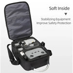 適用於 DJI Mini 2 SE 防震單肩收納攜帶包，尺寸：30 x 22 x 8.5 公分，黑色