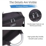 適用於 DJI Mini 2 SE 防震單肩收納攜帶包，尺寸：30 x 22 x 8.5 公分，黑色