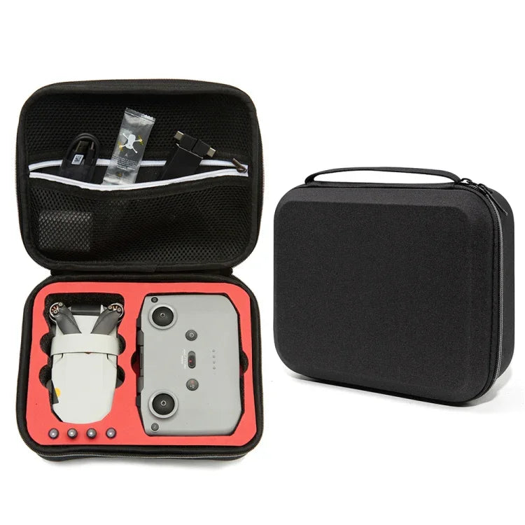 適用於DJI Mini 2 SE防震硬殼攜帶收納包，尺寸：24x19x9公分，24x19x9公分