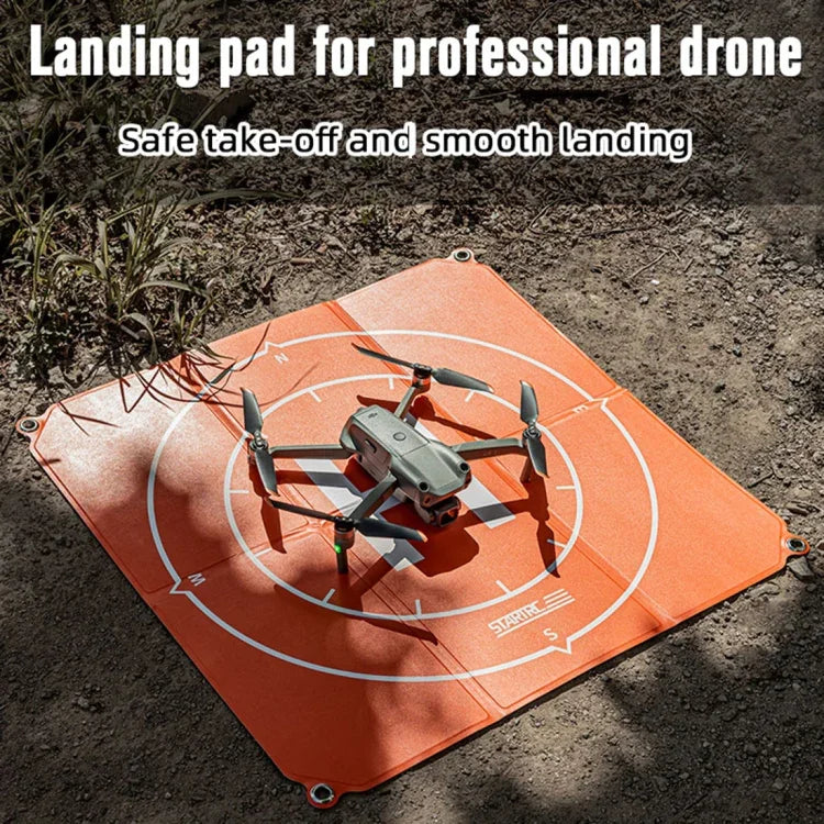 STARTRC 65公分便攜折疊方形停車圍裙降落墊，適用於DJI FPV / mini 2 / Mavic Air 2 / Air 2S，65公分