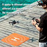 STARTRC 65公分便攜折疊方形停車圍裙降落墊，適用於DJI FPV / mini 2 / Mavic Air 2 / Air 2S，65公分