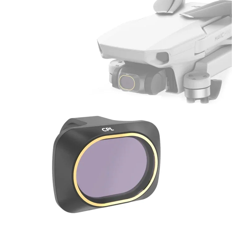 JSR 無人機 CPL 鏡頭濾鏡，適用於 DJI MAVIC mini，CPL 濾鏡