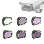 JSR 無人機 6 合 1 UV + CPL + ND4 + ND8 + ND16 + ND32 鏡頭濾鏡，適用於 DJI MAVIC mini，UV + CPL + ND4 + ND8 + ND16 + ND32