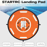STARTRC 遙控無人機四軸飛行器便攜停機坪快速折疊著陸停車墊，適用於 DJI Mavic Mini / Mavic Air 2，直徑：56cm，直徑：56cm