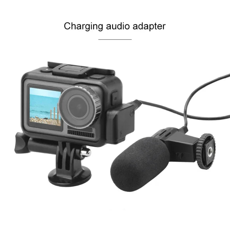 CYNOVA C-AC-003 充電音頻轉接器，適用於 DJI Osmo Action 1