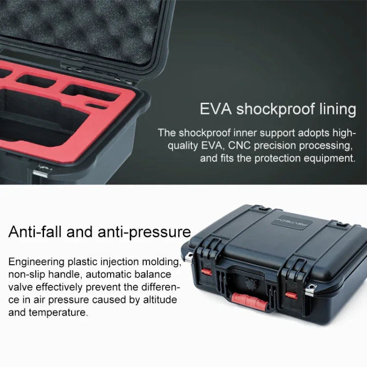 PGYTECH P-16A-037 便攜式安全箱防水防潮收納包，適用於 DJI Mavic Air 2，P-16A-037 適用於 DJI Mavic Air 2