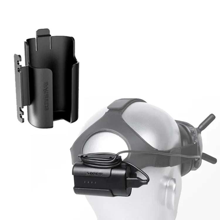 Sunnylife 電池夾固定器線材管理繞線器保護殼，適用於DJI FPV Goggles V2，Sunnylife 電池支架