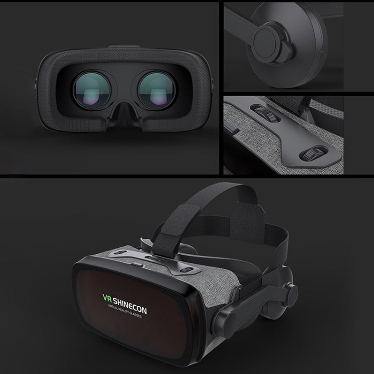 VR SHINECON G07E 虛擬實境 3D 影片眼鏡，適用於 4.0 吋 - 6.3 吋智慧型手機