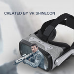 VR SHINECON G07E 虛擬實境 3D 影片眼鏡，適用於 4.0 吋 - 6.3 吋智慧型手機