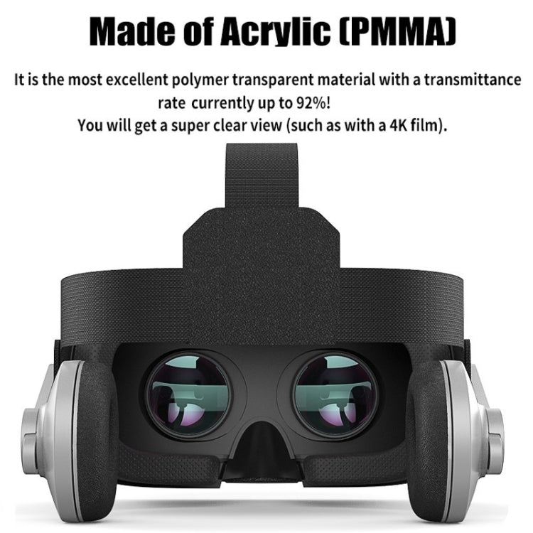 VR SHINECON G07E 虛擬實境 3D 影片眼鏡，適用於 4.0 吋 - 6.3 吋智慧型手機