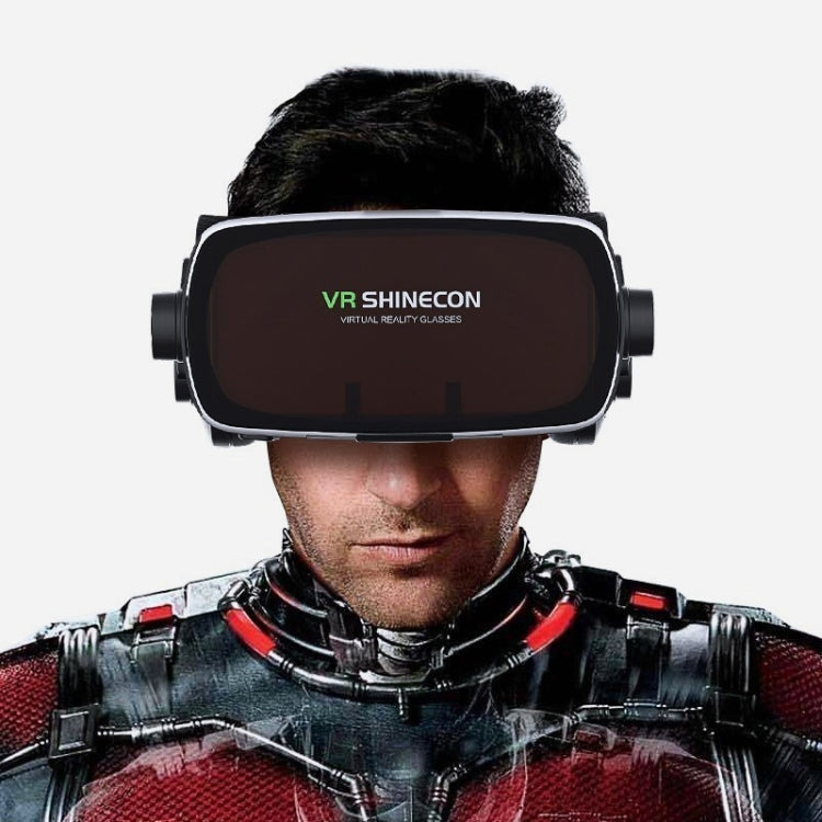 VR SHINECON G07E 虛擬實境 3D 影片眼鏡，適用於 4.0 吋 - 6.3 吋智慧型手機