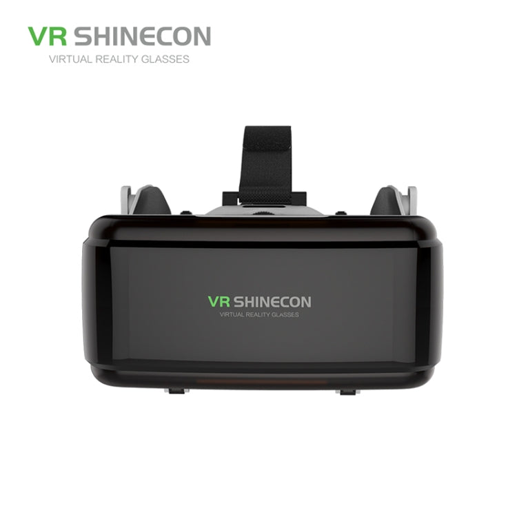 VR SHINECON G06E 虛擬實境 3D 影片眼鏡，適用於 4.7 吋 - 6.1 吋智慧型手機，附耳機，G06E