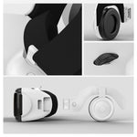 VR SHINECON G06E 虛擬實境 3D 影片眼鏡，適用於 4.7 吋 - 6.1 吋智慧型手機，附耳機，G06E