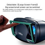 VRG 專業音視頻版一體式手機 3D VR 眼鏡，無藍光鍍膜鏡片