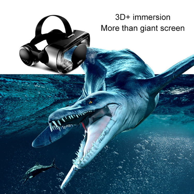 VRG 專業音視頻版一體式手機 3D VR 眼鏡，無藍光鍍膜鏡片