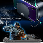 VRG 專業音視頻版一體式手機 3D VR 眼鏡，無藍光鍍膜鏡片