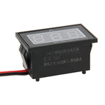 V40D 2 線紅光顯示迷你防水 IPX4 數位電壓表，測量電壓：直流 15-120V，DT0001G、DT0001L、DT0001R