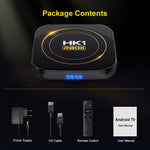 HK1 RBOX-H8S 4K 超高清 Android 12.0 智能電視盒，附遙控器，Allwinner H618 四核，4GB+64GB，4GB+64GB