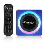 Acrylic X88 Pro 13 8K 超高清 安卓 13.0 智能電視盒，附遙控器，RK3528 四核心，4G+32GB，4G+32GB