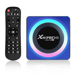 Acrylic X88 Pro 13 8K 超高清 安卓 13.0 智能電視盒，附遙控器，RK3528 四核心，4G+64GB，4G+64GB