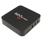 MXQ PROi 1080P 4K HD 智能電視盒，附遙控器，Android 7.1 S905W 四核 Cortex-A53，最高 2GHz，RAM：2GB，ROM：16GB，支援 WiFi，英規插頭，2GB+16GB，英規插頭
