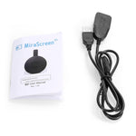 MiraScreen G2 無線 WiFi 顯示接收器 Airplay Miracast DLNA 1080P 高清電視棒，適用於 iPhone、Samsung 及其他 Android 智慧型手機，G2 2.4GHz