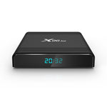 X96 Air 8K 智能電視盒 Android 9.0 媒體播放器，附遙控器，四核 Amlogic S905X3，RAM：4GB，ROM：32GB，雙頻 WiFi，藍牙，澳洲插頭，4GB+32GB