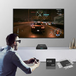 X96 Air 8K 智能電視盒 Android 9.0 媒體播放器，附遙控器，四核 Amlogic S905X3，RAM：4GB，ROM：32GB，雙頻 WiFi，藍牙，澳洲插頭，4GB+32GB