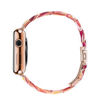 簡約時尚樹脂錶帶，適用於Apple Watch系列4 40毫米及系列3、2、1 38毫米，適用於Apple Watch系列4 44毫米及系列3、2、1 42毫米