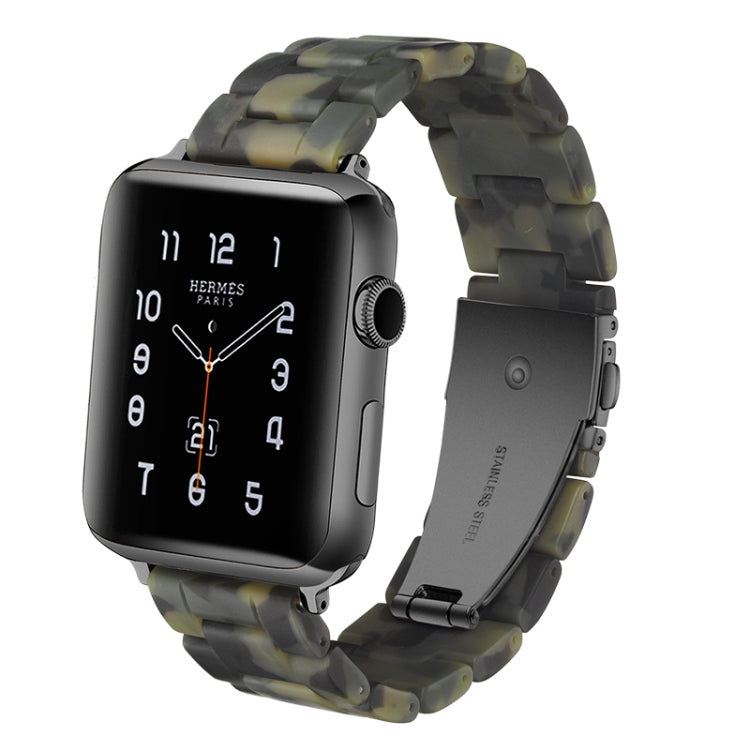 簡約時尚樹脂錶帶，適用於Apple Watch系列4 40毫米及系列3、2、1 38毫米，適用於Apple Watch系列4 44毫米及系列3、2、1 42毫米
