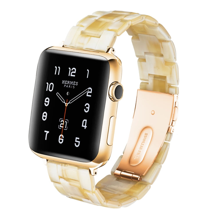 簡約時尚樹脂錶帶，適用於Apple Watch系列4 40毫米及系列3、2、1 38毫米，適用於Apple Watch系列4 44毫米及系列3、2、1 42毫米