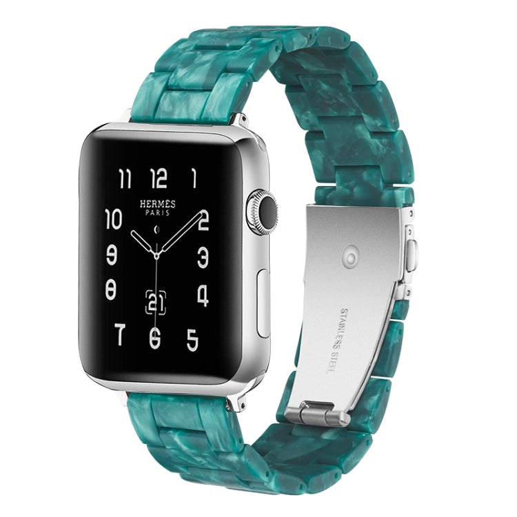 簡約時尚樹脂錶帶，適用於Apple Watch系列4 40毫米及系列3、2、1 38毫米，適用於Apple Watch系列4 44毫米及系列3、2、1 42毫米