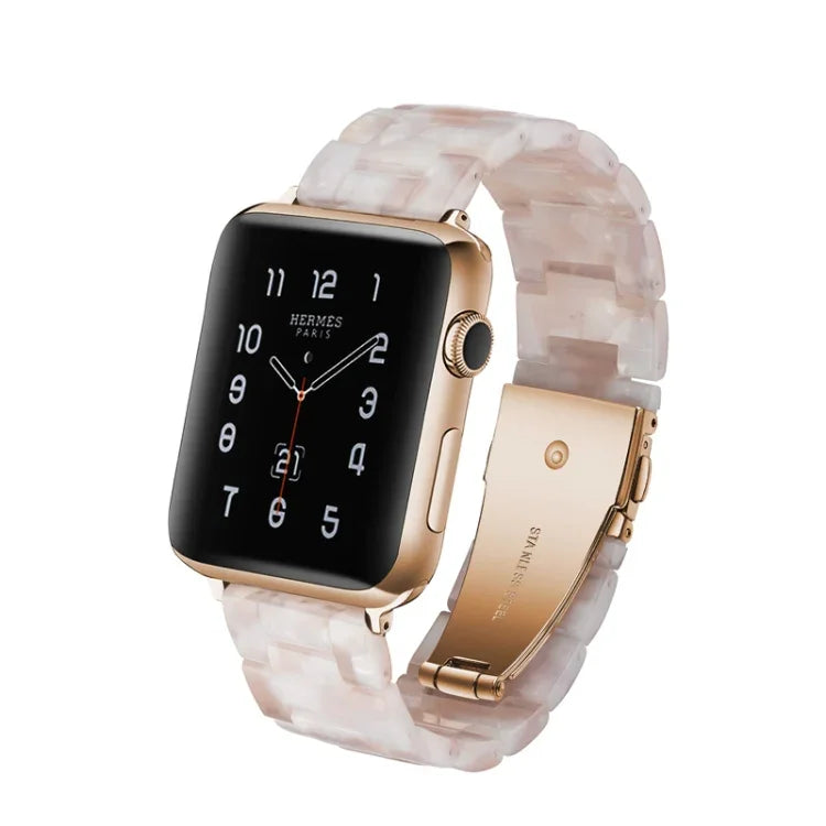 簡約時尚樹脂錶帶，適用 Apple Watch Series 4 44mm & Series 3 & 2 & 1 42mm，適用 Apple Watch Series 4 40mm & Series 3 & 2 & 1 38mm，適用 Apple Watch Series 4 44mm & Series 3 & 2 & 1 42mm & Series 3 & 2 & 1 42mm
