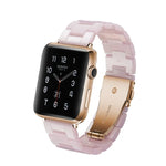 簡約時尚樹脂錶帶，適用 Apple Watch Series 4 44mm & Series 3 & 2 & 1 42mm，適用 Apple Watch Series 4 40mm & Series 3 & 2 & 1 38mm，適用 Apple Watch Series 4 44mm & Series 3 & 2 & 1 42mm & Series 3 & 2 & 1 42mm