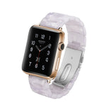 簡約時尚樹脂錶帶，適用 Apple Watch Series 4 44mm & Series 3 & 2 & 1 42mm，適用 Apple Watch Series 4 40mm & Series 3 & 2 & 1 38mm，適用 Apple Watch Series 4 44mm & Series 3 & 2 & 1 42mm & Series 3 & 2 & 1 42mm