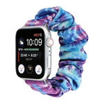 法蘭絨髮圈替換錶帶，適用 Apple Watch Ultra 49mm / Series 8&7 45mm / SE 2&6&SE&5&4 44mm / 3&2&1 42mm，適用 Apple Watch Series 7 45mm / 6 & SE & 5 & 4 44mm / 3 & 2 & 1 42mm