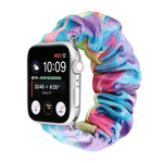 法蘭絨髮圈替換錶帶，適用 Apple Watch Ultra 49mm / Series 8&7 45mm / SE 2&6&SE&5&4 44mm / 3&2&1 42mm，適用 Apple Watch Series 7 45mm / 6 & SE & 5 & 4 44mm / 3 & 2 & 1 42mm