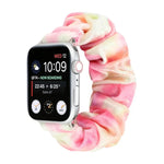 法蘭絨髮圈替換錶帶，適用 Apple Watch Ultra 49mm / Series 8&7 45mm / SE 2&6&SE&5&4 44mm / 3&2&1 42mm，適用 Apple Watch Series 7 45mm / 6 & SE & 5 & 4 44mm / 3 & 2 & 1 42mm