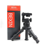 BEXIN MS02 輕巧小型桌上型相機三腳架，適用手機與單眼相機，MS02