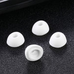 2 對帶網狀軟矽膠耳帽 適用 AirPods 耳機，S，M，L
