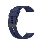 For Huawei Watch GT 2 Pro Silicone Replacement Strap Watchband with Black Steel Buckle