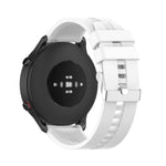 Silicone Replacement Strap Watchband with Silver Steel Buckle, For Xiaomi Watch Color Sport, For TicWatch Pro 3