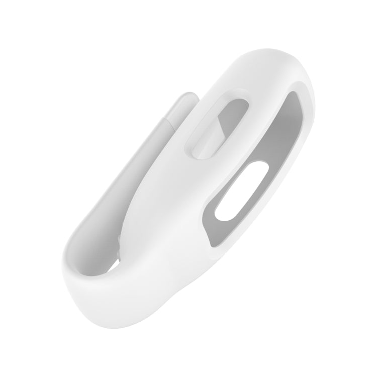 For Fitbit Inspire 2 Steel Sheet Silicone Protective Clip Case Cover, For Fitbit Inspire 2