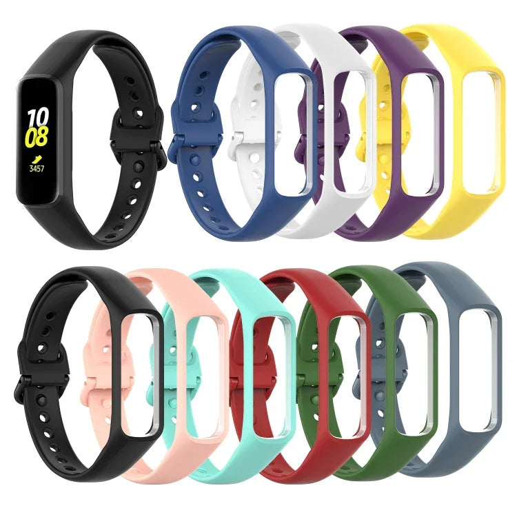 適用於 Samsung Galaxy Fit 2 矽膠替換腕帶錶帶