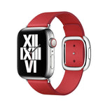 現代風格皮革錶帶，適用於 Apple Watch 42mm / 41mm / 40mm / 38mm，適用於 Apple Watch 42mm / 41mm / 40mm / 38mm
