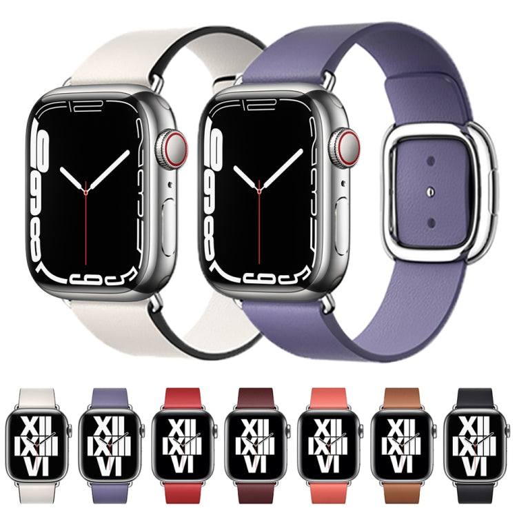 現代風格皮革錶帶，適用於 Apple Watch 42mm / 41mm / 40mm / 38mm，適用於 Apple Watch 42mm / 41mm / 40mm / 38mm