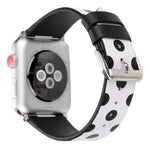 時尚點點系列錶帶，適用於 Apple Watch Series 6 & SE & 5 & 4 40mm / 3 & 2 & 1 38mm，Apple Watch Series 7 41mm / 6 & SE & 5 & 4 40mm / 3 & 2 & 1 38mm，Apple Watch Series 8&7 41mm / SE 2&6&SE&5&4 40mm / 3&2&1 38mm