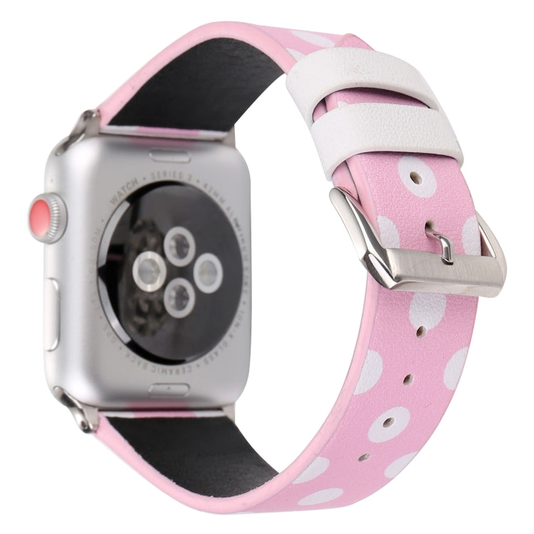 時尚點點系列錶帶，適用於 Apple Watch Series 6 & SE & 5 & 4 40mm / 3 & 2 & 1 38mm，Apple Watch Series 7 41mm / 6 & SE & 5 & 4 40mm / 3 & 2 & 1 38mm，Apple Watch Series 8&7 41mm / SE 2&6&SE&5&4 40mm / 3&2&1 38mm