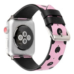 時尚點點系列錶帶，適用於 Apple Watch Series 6 & SE & 5 & 4 40mm / 3 & 2 & 1 38mm，Apple Watch Series 7 41mm / 6 & SE & 5 & 4 40mm / 3 & 2 & 1 38mm，Apple Watch Series 8&7 41mm / SE 2&6&SE&5&4 40mm / 3&2&1 38mm