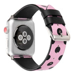 時尚點點系列錶帶，適用於 Apple Watch Series 6 & SE & 5 & 4 40mm / 3 & 2 & 1 38mm，Apple Watch Series 7 41mm / 6 & SE & 5 & 4 40mm / 3 & 2 & 1 38mm，Apple Watch Series 8&7 41mm / SE 2&6&SE&5&4 40mm / 3&2&1 38mm